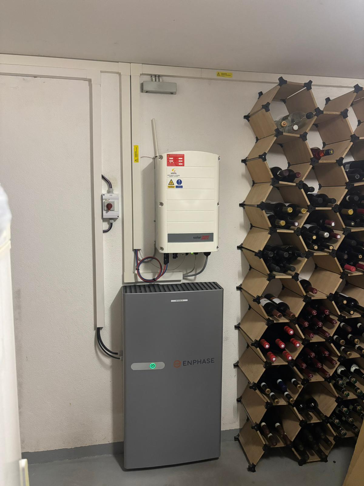 Batterie Enphase cave
